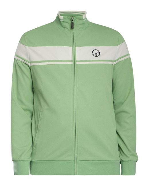 Sergio Tacchini Green Damarindo Track Jacket for men