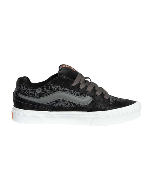 Vans Black Caldrone Skate Doodle Trainers for men