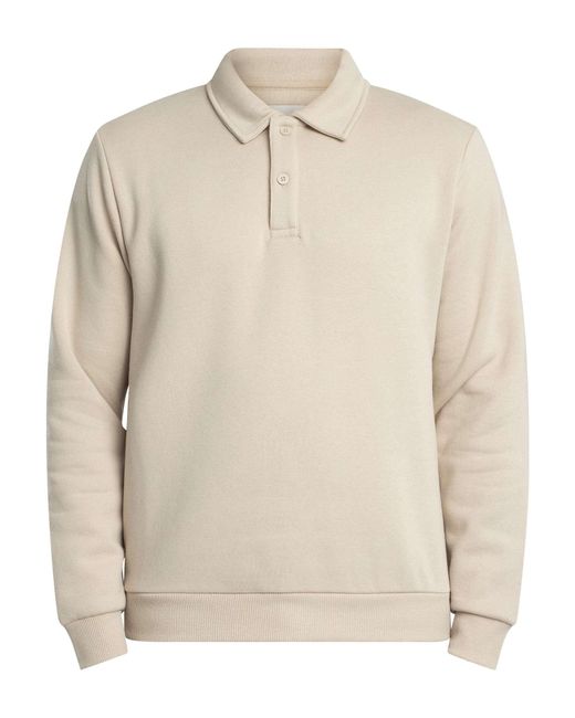 Jack & Jones Natural Bradley Polo Sweatshirt for men