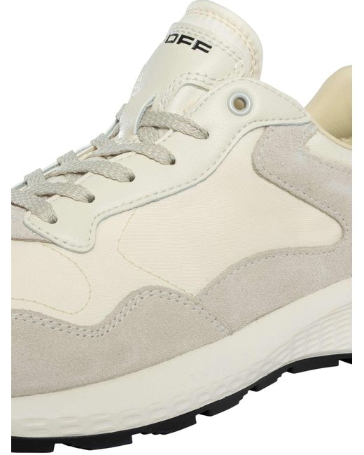 HOFF White City Mkii Suede Trainers for men