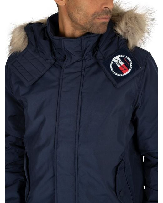 tommy hilfiger tech parka