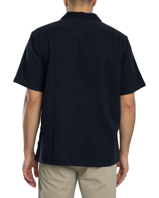Levi's Black Sunset Short Sleeved Shirt for men