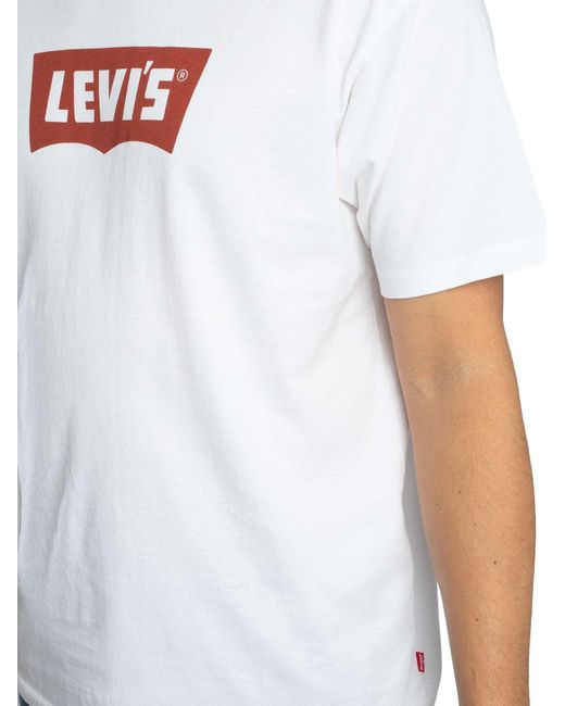 Levi's White Vintage Graphic T-shirt for men