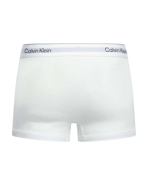Calvin Klein Black 3 Pack Relaxed Fit Trunks for men