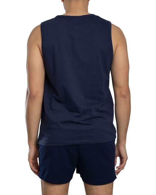 Sergio Tacchini Blue Sawyer Vest for men