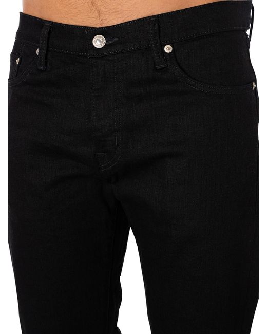 Edwin Black Regular Tapered Jeans for men