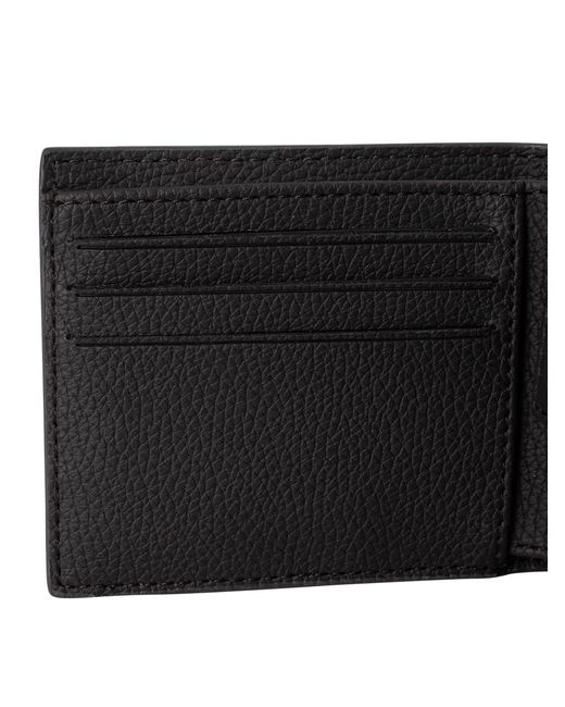 Lacoste Billfold Coin Wallet in Black for Men | Lyst