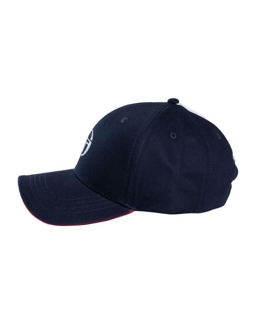 Sergio Tacchini Blue Cortona Peaked Cap for men