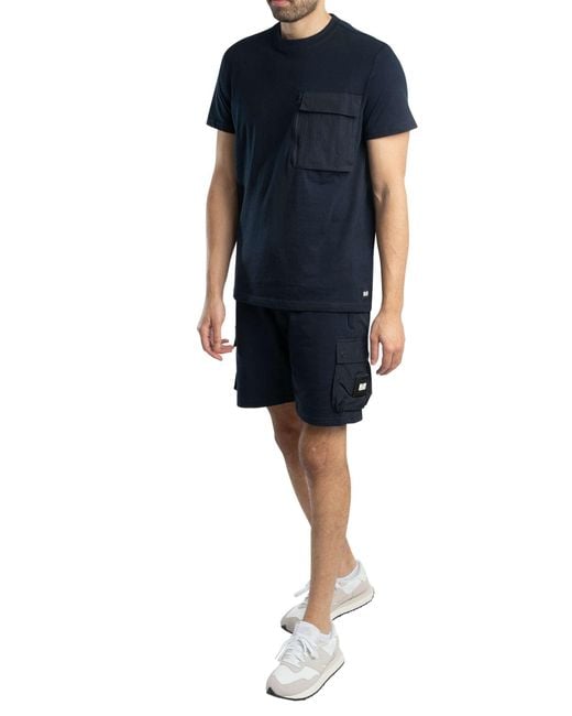 Weekend Offender Blue Takaji T-shirt for men