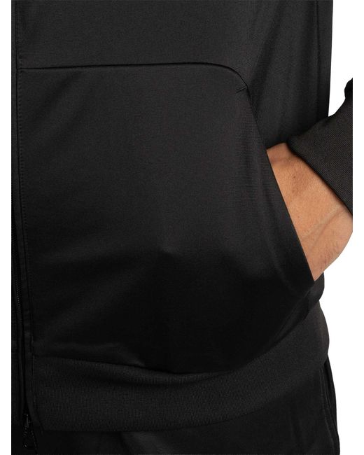 EA7 Black Gym Zip Hoodie Tracksuit for men