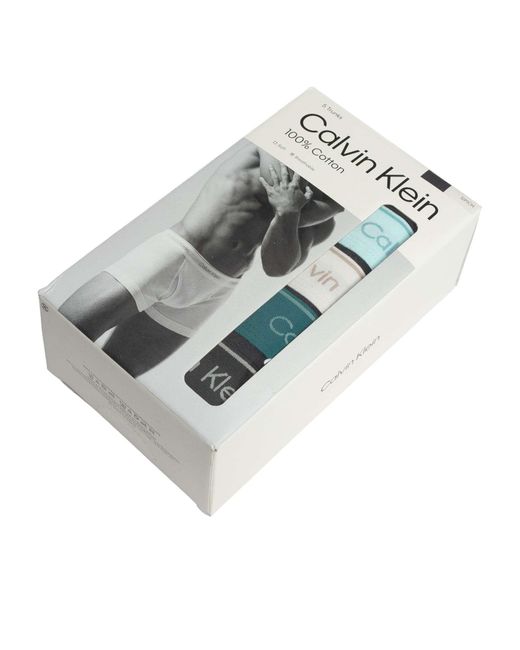 Calvin Klein Black 5 Pack Trunks for men