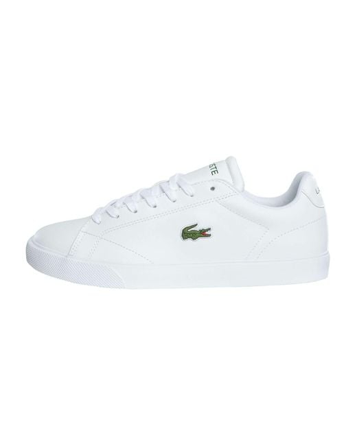 Lacoste White Lerond Set 125 2 Cma Leather Trainers for men