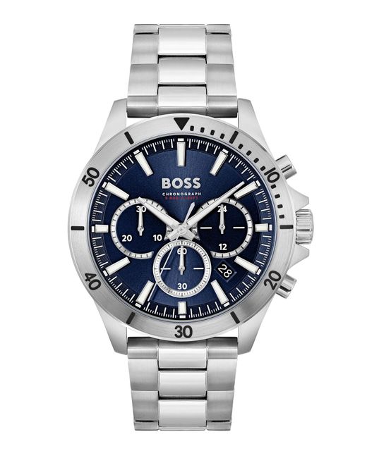 BOSS by HUGO BOSS Troper Watch in Grey for Men | Lyst Australia