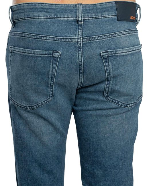 Boss Blue Re Maine Regular Jeans for men