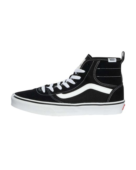 Vans Black Ashwood Hi Decon Suede Trainers for men