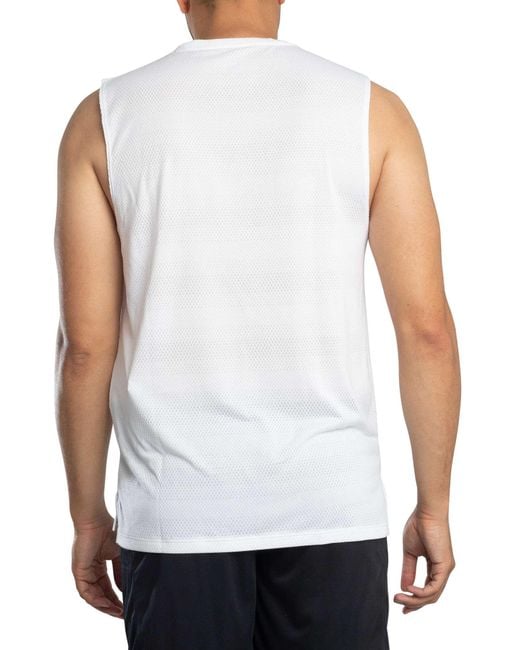 Under Armour White Velociti Tank Top for men