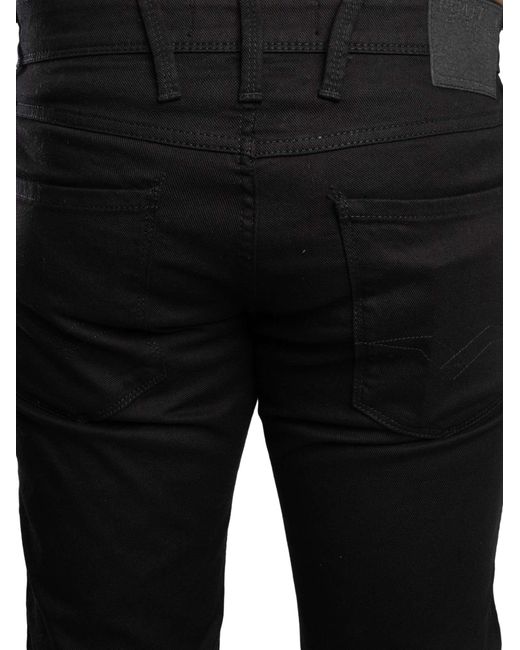 Replay Black Anbass Slim Fit Jeans for men