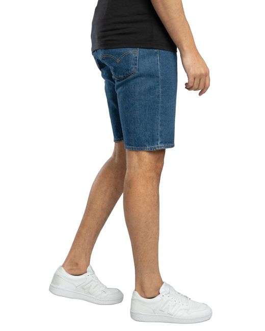 Levi's Blue 501 Original Denim Shorts for men