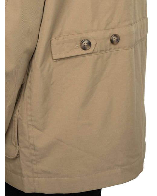 Gant Natural Cotton Blend Barn Jacket for men
