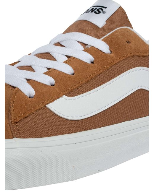 Vans White Vero Suede Trainers for men