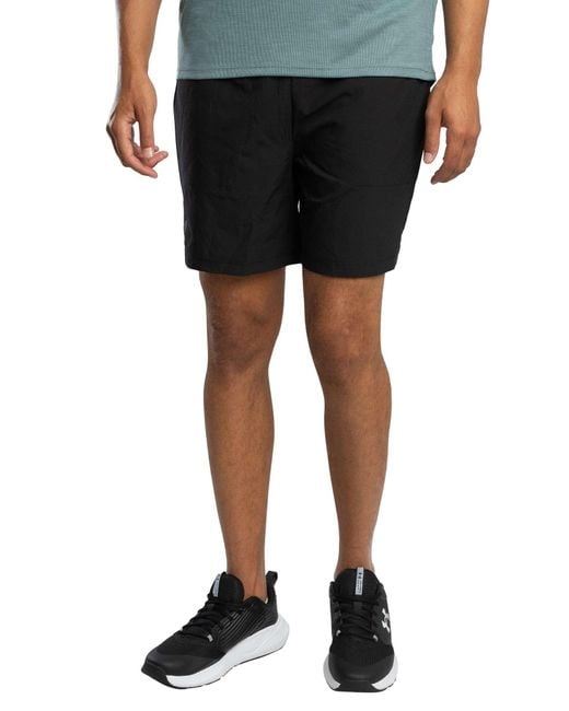 Castore Black Stretch Woven Shorts for men