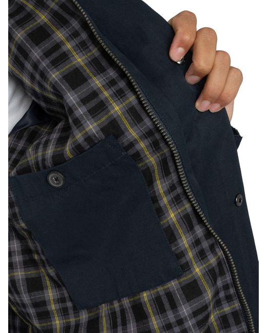 Lyle & Scott Blue Hunting Jacket for men