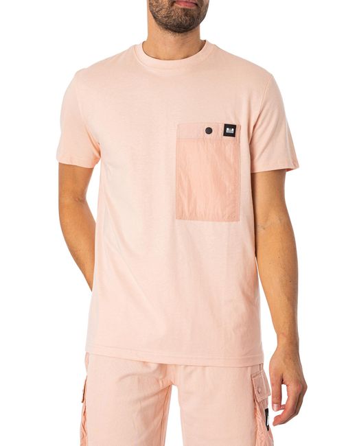 Weekend Offender Pink Tabiti T-shirt for men
