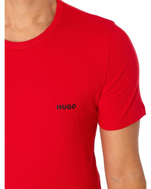 HUGO Red 3 Pack Lounge T-shirts for men