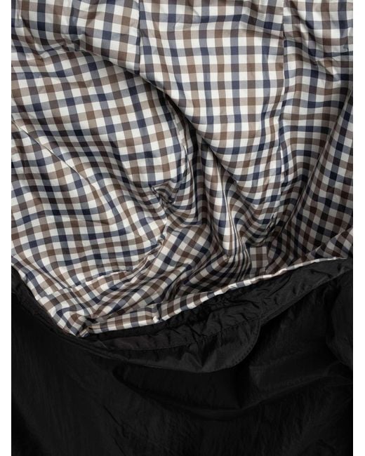 Weekend Offender Black Campania Check Jacket for men