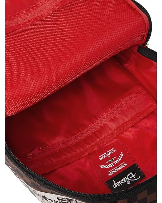 Sprayground Brown Mickey Mouse Global Mogul Backpack for men