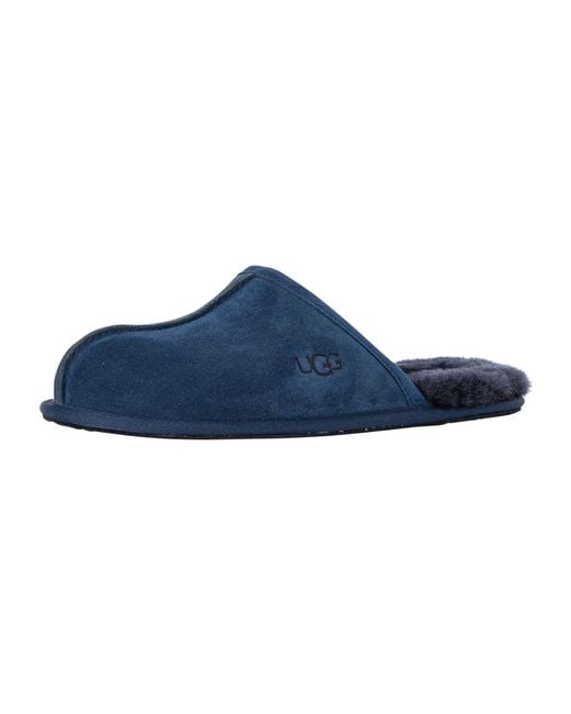 Ugg Blue Scuff Slippers for men