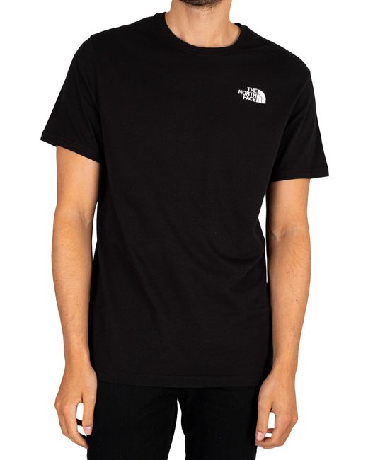 The North Face Biner Graphic T-shirt in Black for Men | Lyst UK