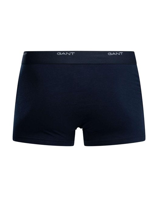 Gant Blue 3 Pack Core Trunks for men