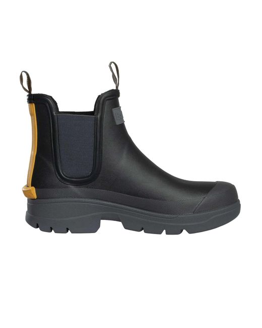 Barbour Black Nimbus Wellington Boots for men