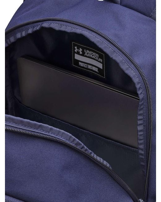 Under Armour Blue 26.5l Hustle Lite Backpack for men