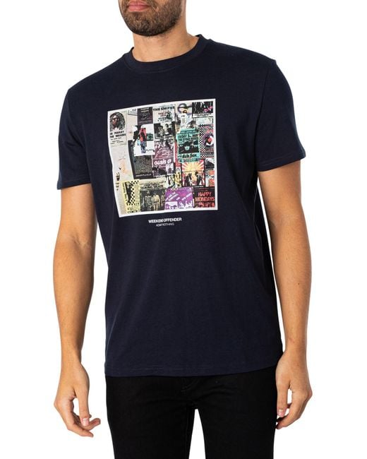 Weekend Offender Black Posters Graphic T-shirt for men