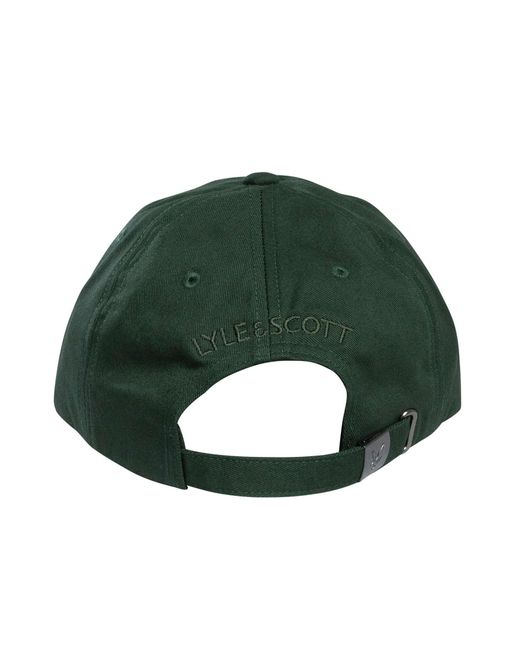 Lyle & Scott Green Logo Baseball Cap for men