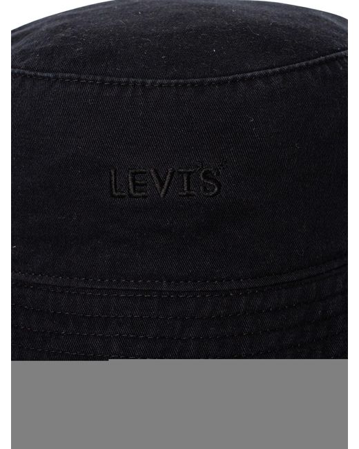 Levi's Blue Headline Bucket Hat for men