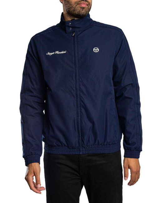 Sergio Tacchini Blue Brando Harrington Jacket for men