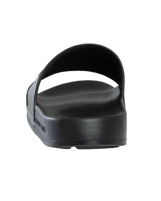 Emporio Armani Black Scarpe Slider for men