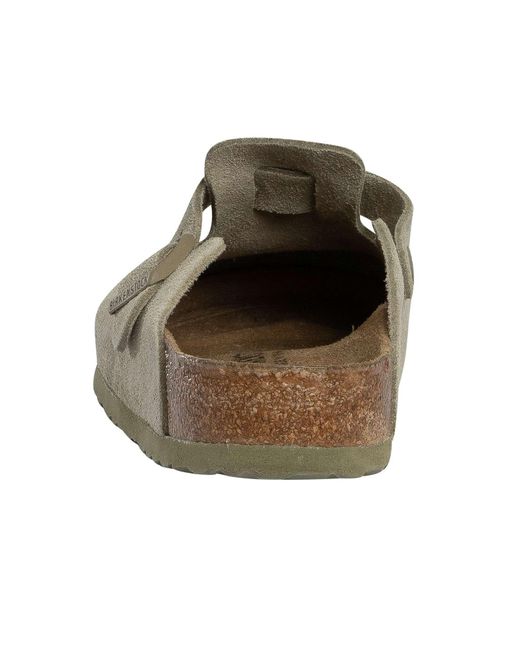 Birkenstock Multicolor Boston Suede Clogs for men