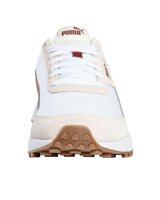 PUMA White Runtamed Lugged Classic Trainers for men