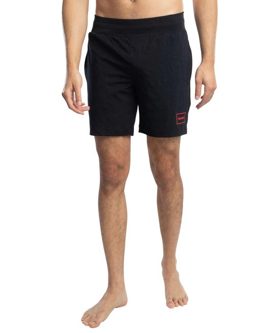 HUGO Blue Laze Lounge Shorts for men