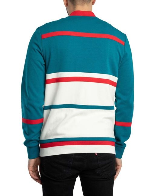 Fila Blue Stefan Archive Cut & Sew Track Jacket for men
