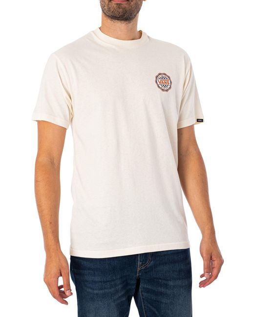 Vans White Hawl Pass T-shirt for men