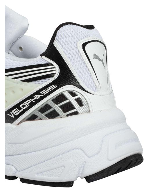 PUMA White Velophasis Always On Trainers for men