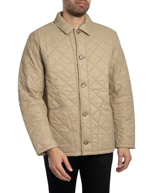 Barbour Natural Tyne Liddesdale Quilted Jacket for men