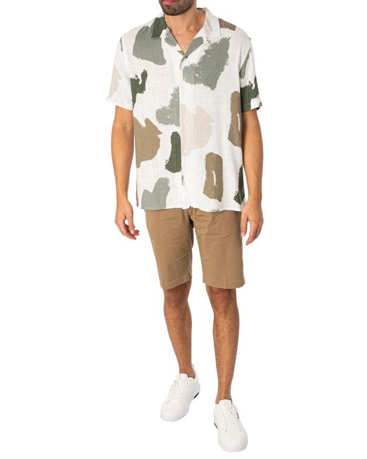 Antony Morato White Seattle Short Sleeved Shirt for men