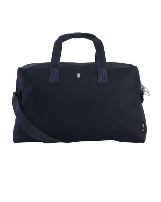 Barbour Blue Cascade Flight Bag