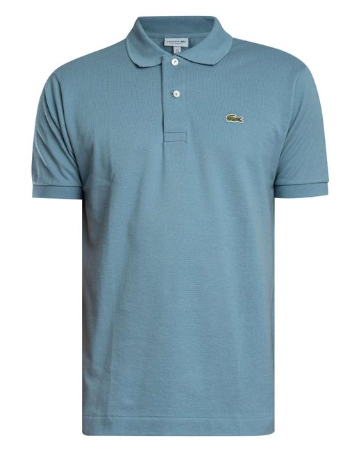 Lacoste Blue Logo Polo Shirt for men